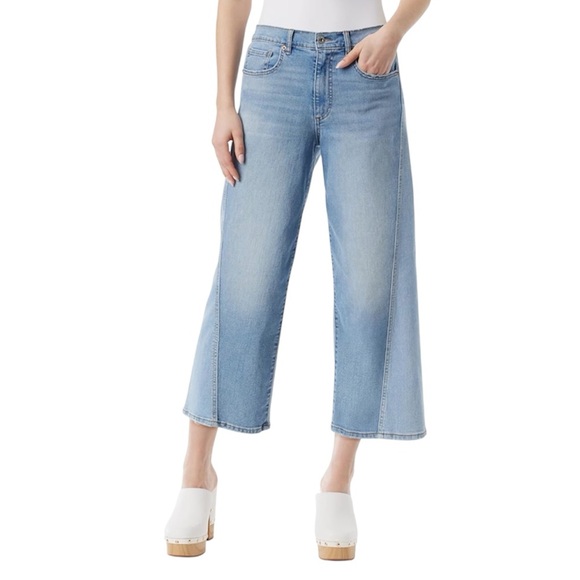 Jessica Simpson Lovey Dovey Melody Wide Leg Crop - Picture 1 of 6
